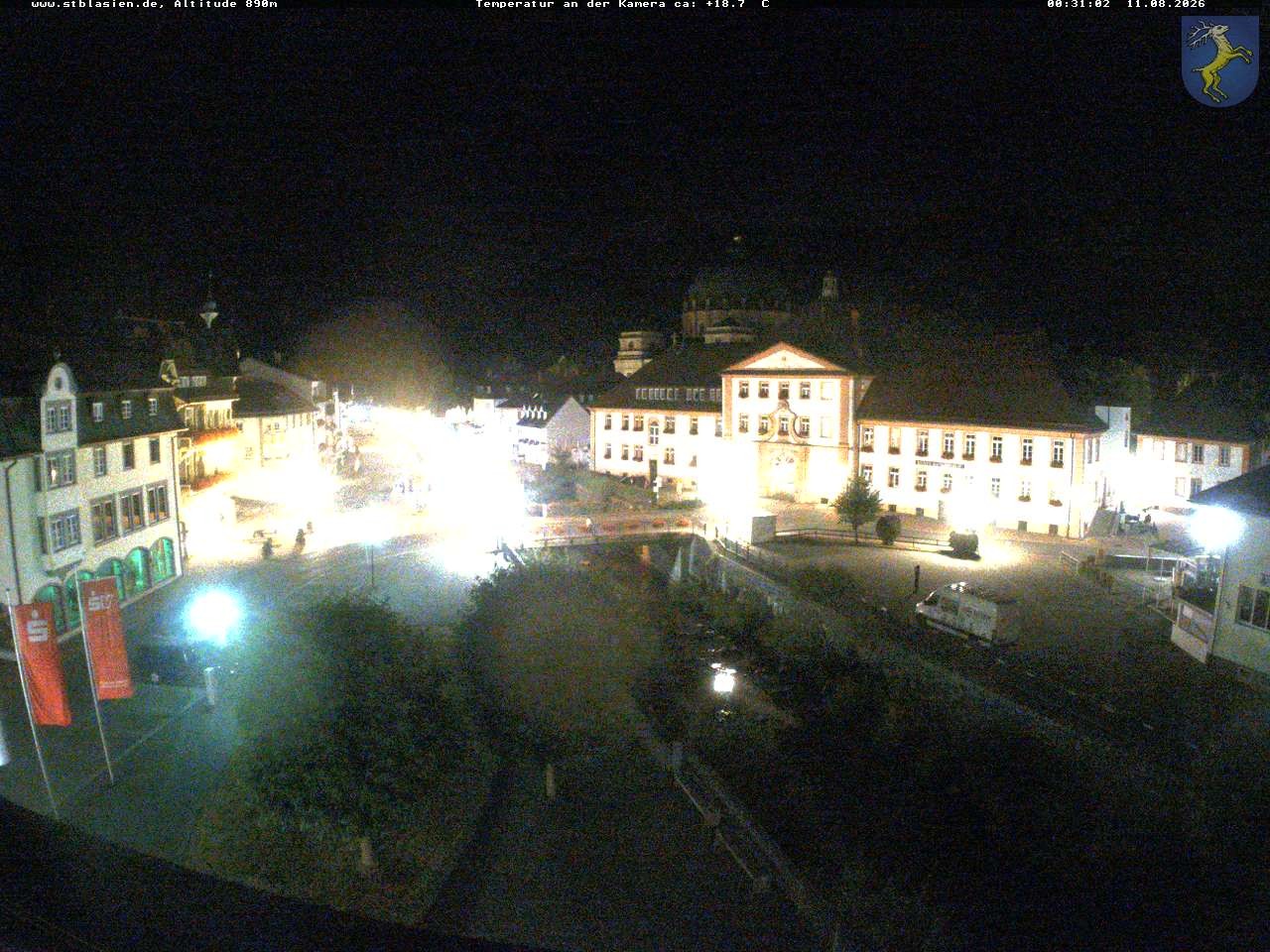 Archiv Foto Webcam St Blasien Menzenschwand: Hauptstraße