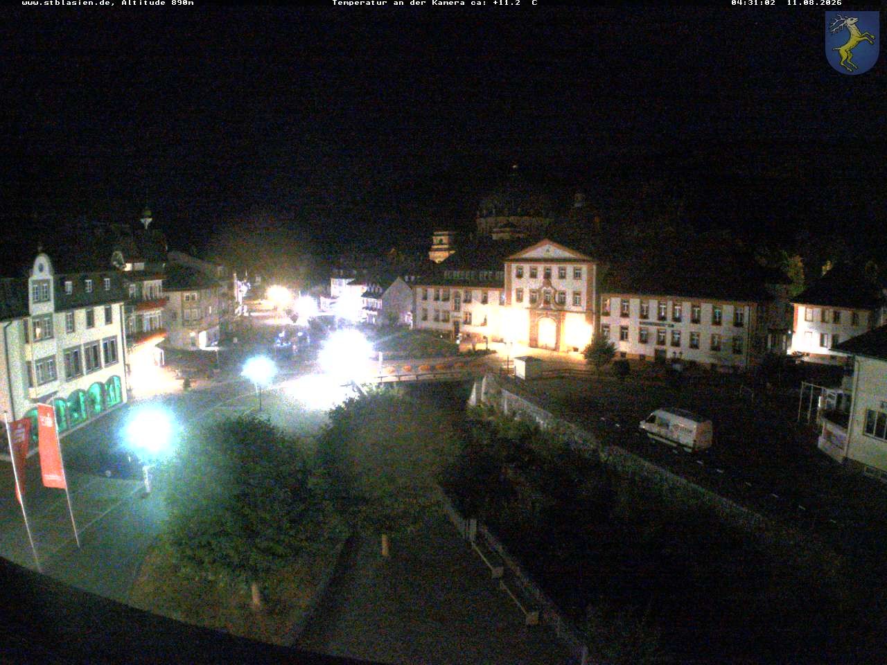 Archiv Foto Webcam St Blasien Menzenschwand: Hauptstraße