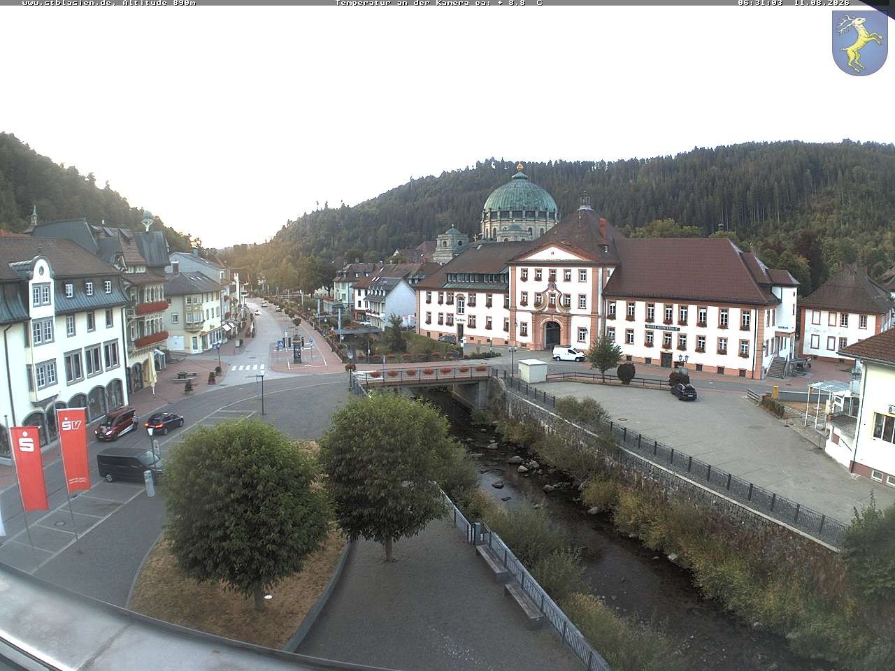 Archiv Foto Webcam St Blasien Menzenschwand: Hauptstraße