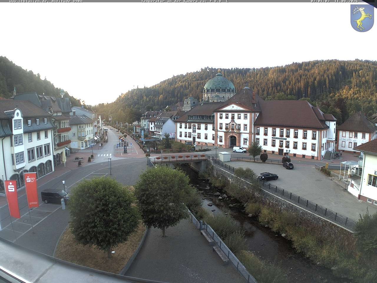 Archiv Foto Webcam St Blasien Menzenschwand: Hauptstraße