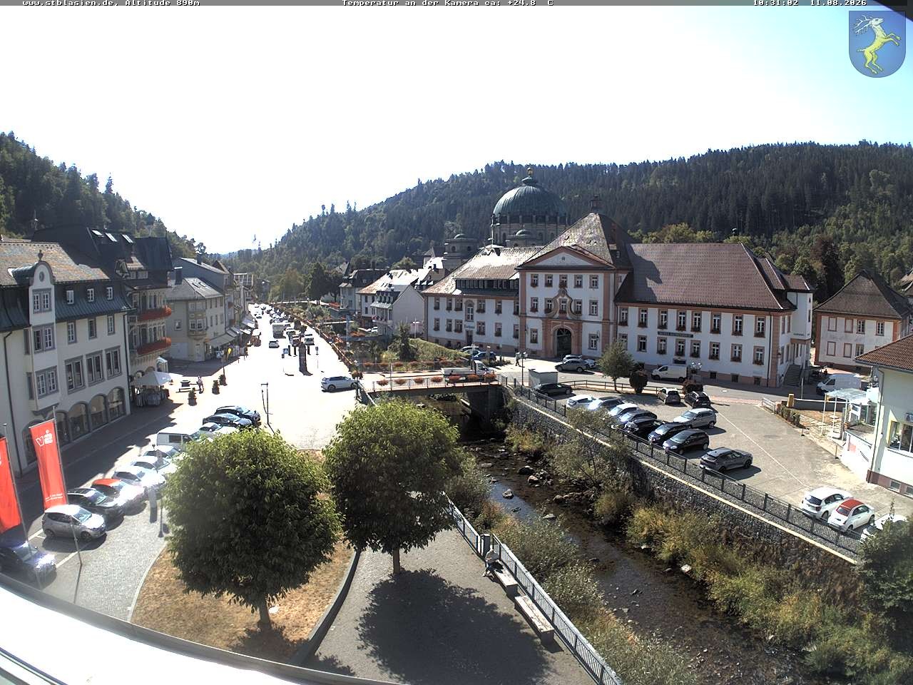 Archiv Foto Webcam St Blasien Menzenschwand: Hauptstraße