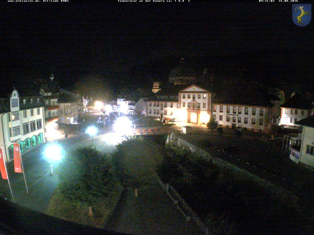 Archiv Foto Webcam St Blasien Menzenschwand: Hauptstraße
