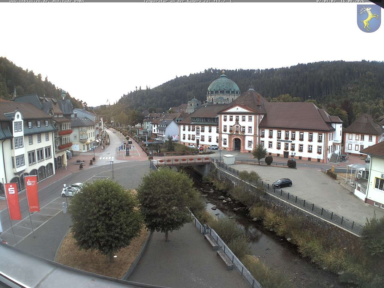 Archiv Foto Webcam St Blasien Menzenschwand: Hauptstraße