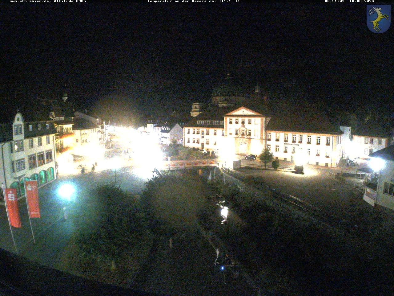 Archived image Webcam St Blasien Menzenschwand: main street