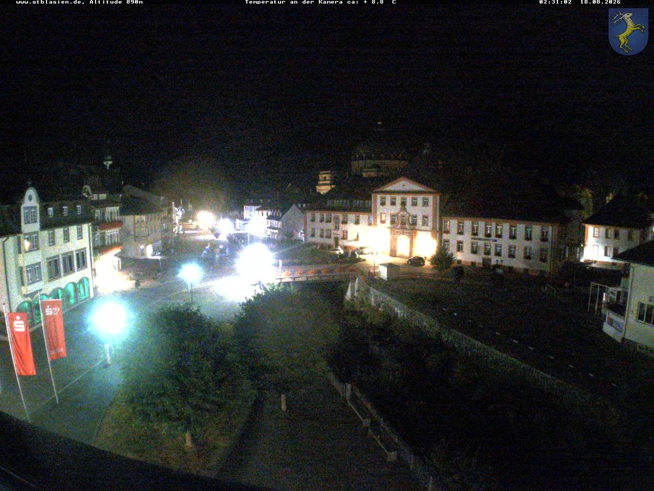 Archived image Webcam St Blasien Menzenschwand: main street