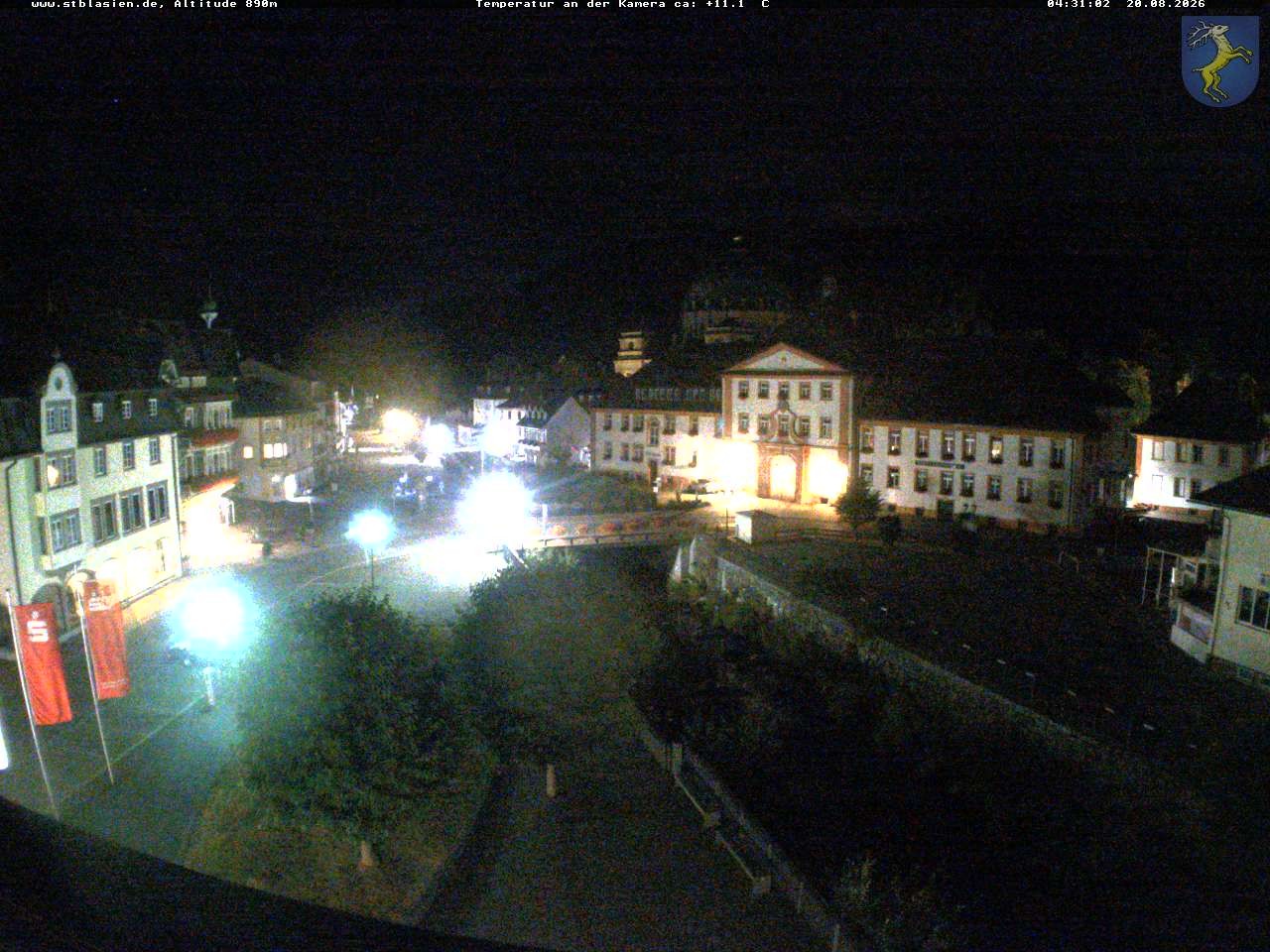 Archiv Foto Webcam St Blasien Menzenschwand: Hauptstraße