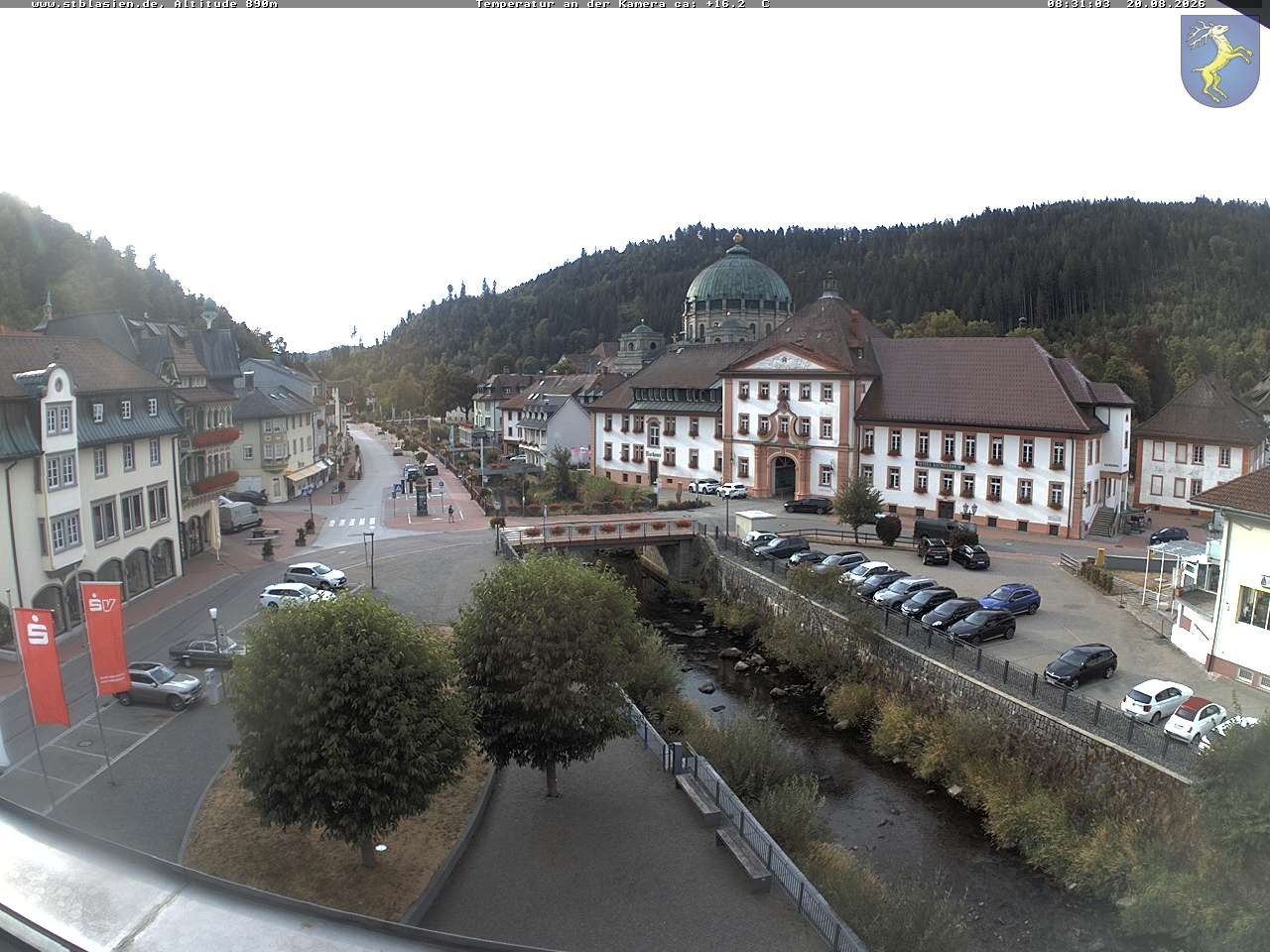 Archiv Foto Webcam St Blasien Menzenschwand: Hauptstraße