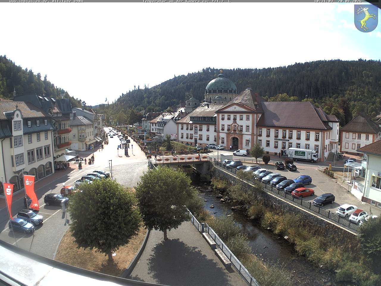 Archiv Foto Webcam St Blasien Menzenschwand: Hauptstraße