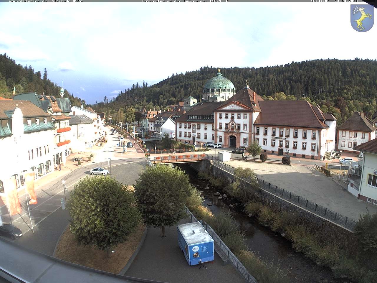 Archiv Foto Webcam St Blasien Menzenschwand: Hauptstraße