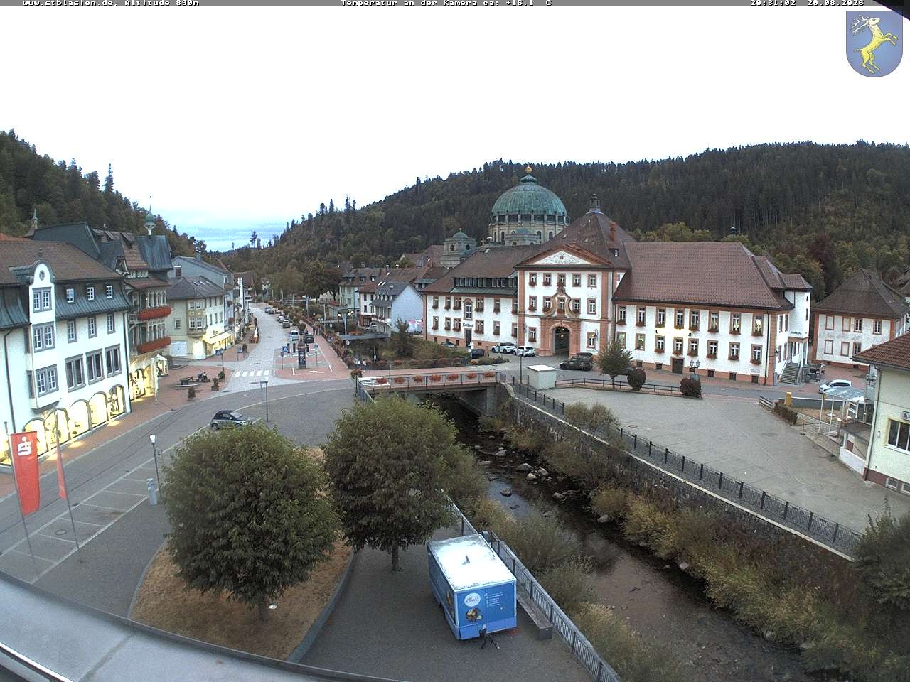 Archiv Foto Webcam St Blasien Menzenschwand: Hauptstraße