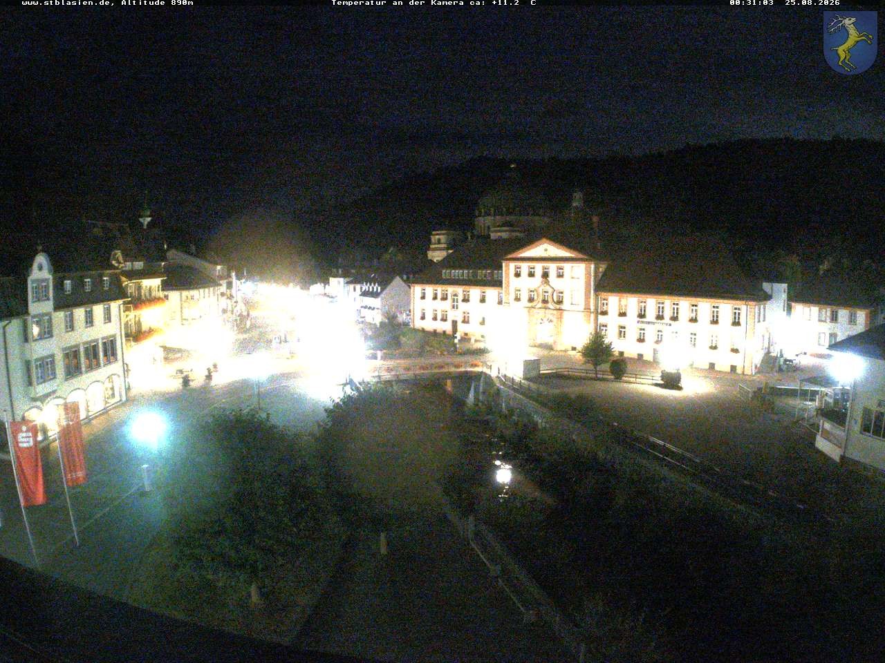 Archiv Foto Webcam St Blasien Menzenschwand: Hauptstraße