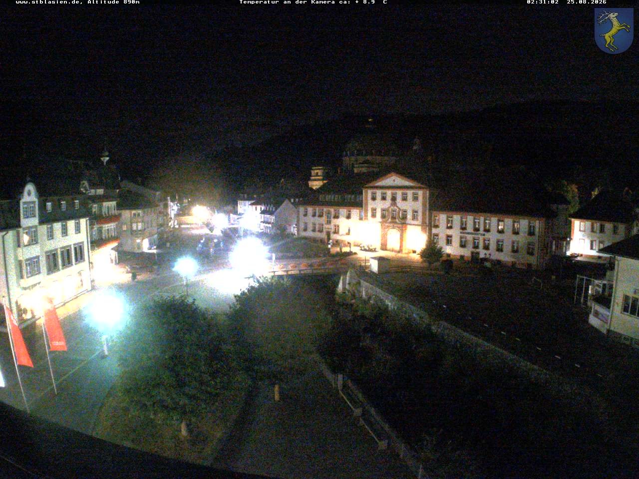 Archiv Foto Webcam St Blasien Menzenschwand: Hauptstraße