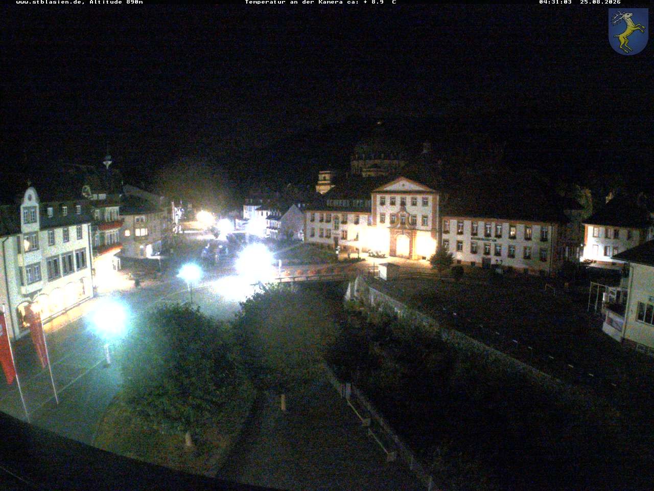 Archiv Foto Webcam St Blasien Menzenschwand: Hauptstraße