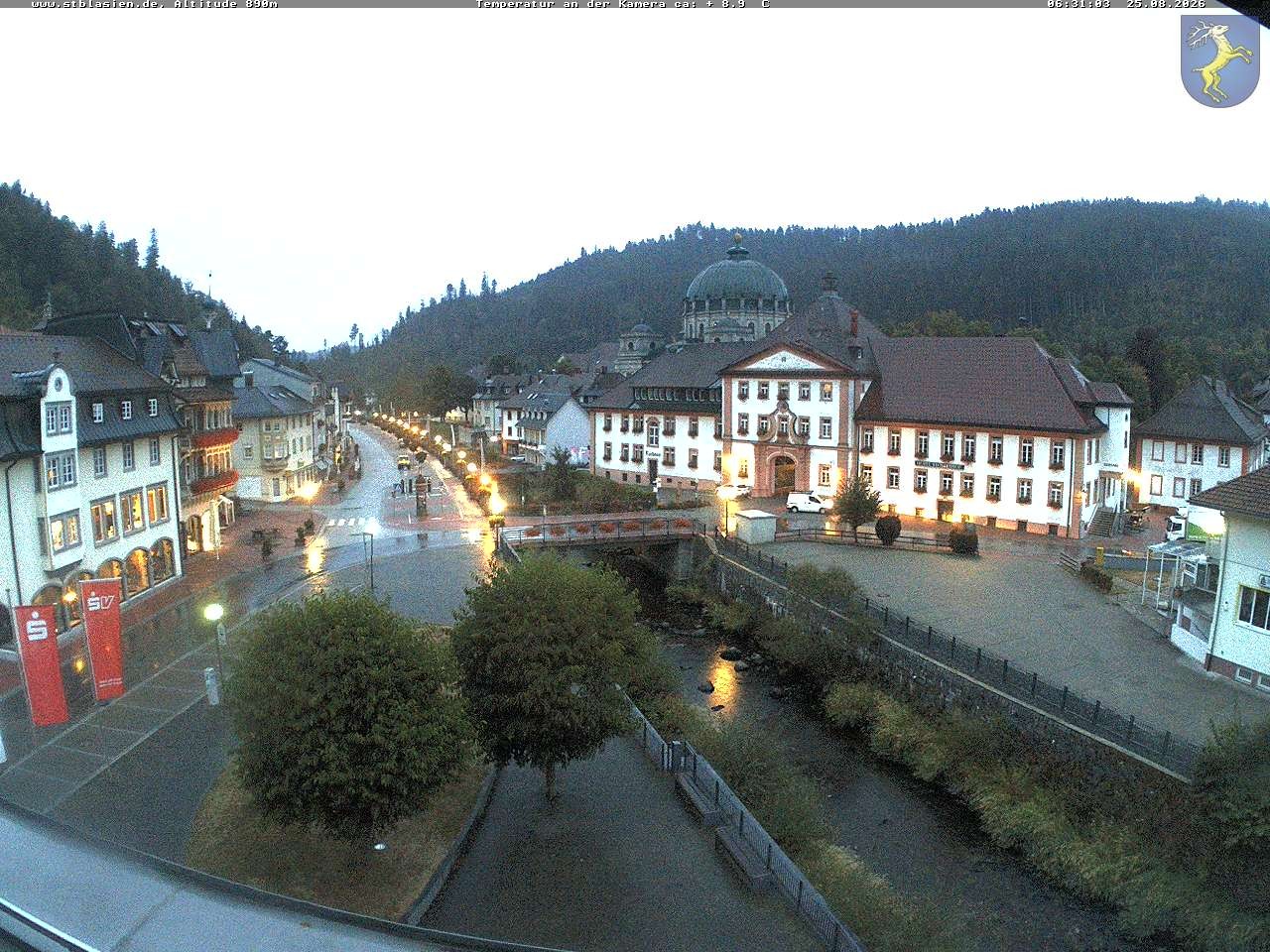 Archiv Foto Webcam St Blasien Menzenschwand: Hauptstraße