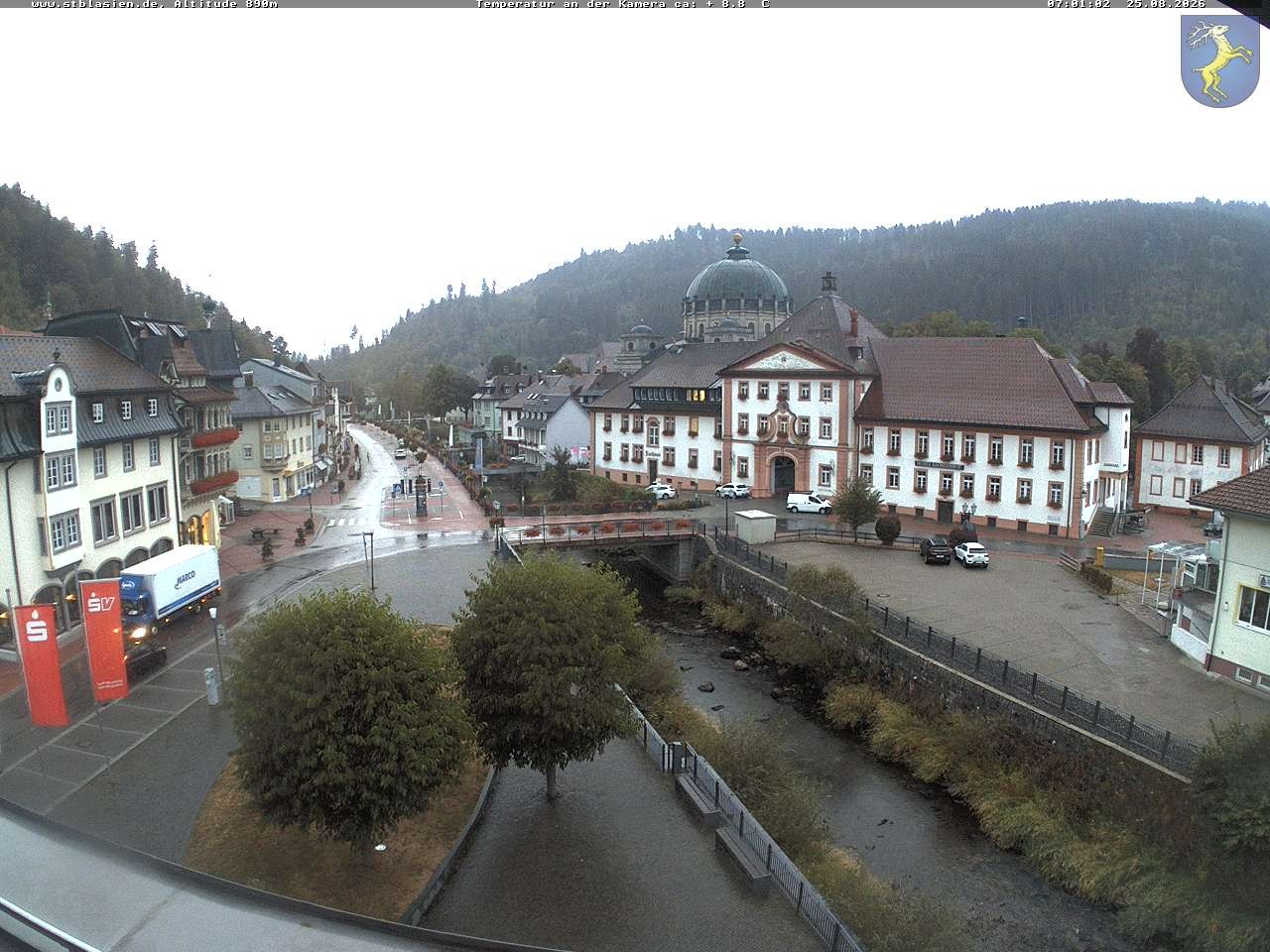 Archiv Foto Webcam St Blasien Menzenschwand: Hauptstraße