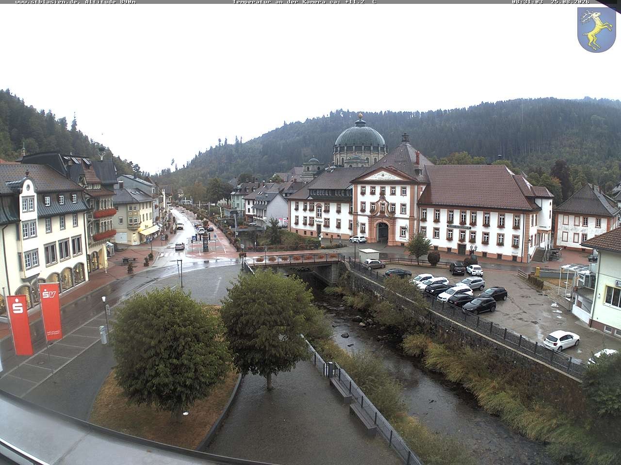 Archiv Foto Webcam St Blasien Menzenschwand: Hauptstraße