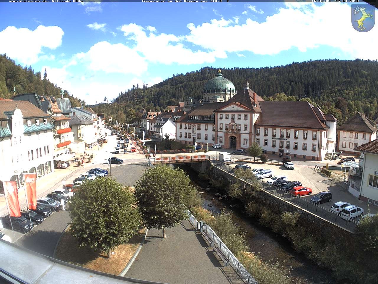 Archiv Foto Webcam St Blasien Menzenschwand: Hauptstraße