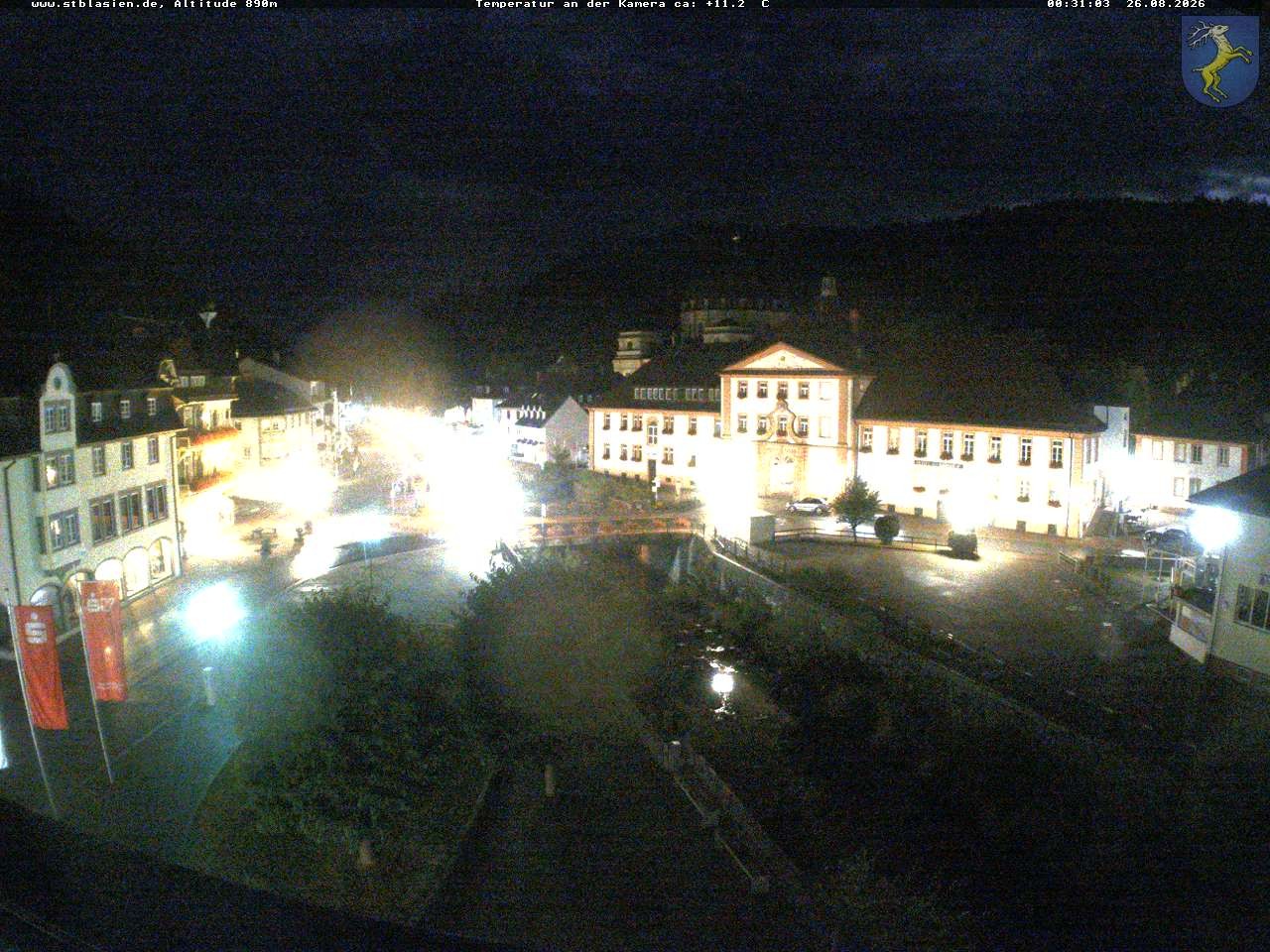Archived image Webcam St Blasien Menzenschwand: main street