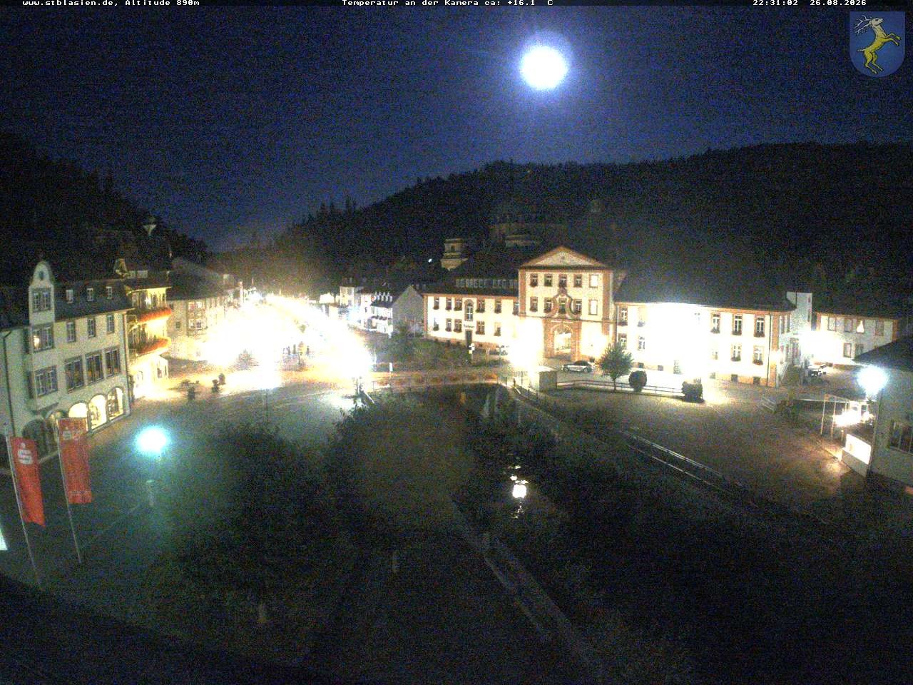 Archived image Webcam St Blasien Menzenschwand: main street