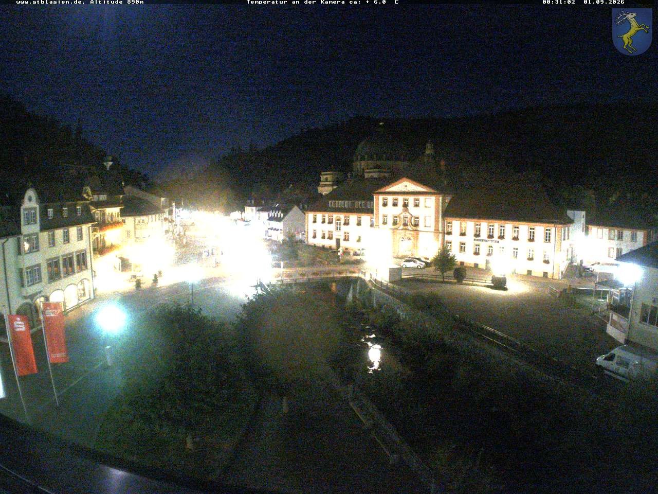 Archiv Foto Webcam St Blasien Menzenschwand: Hauptstraße