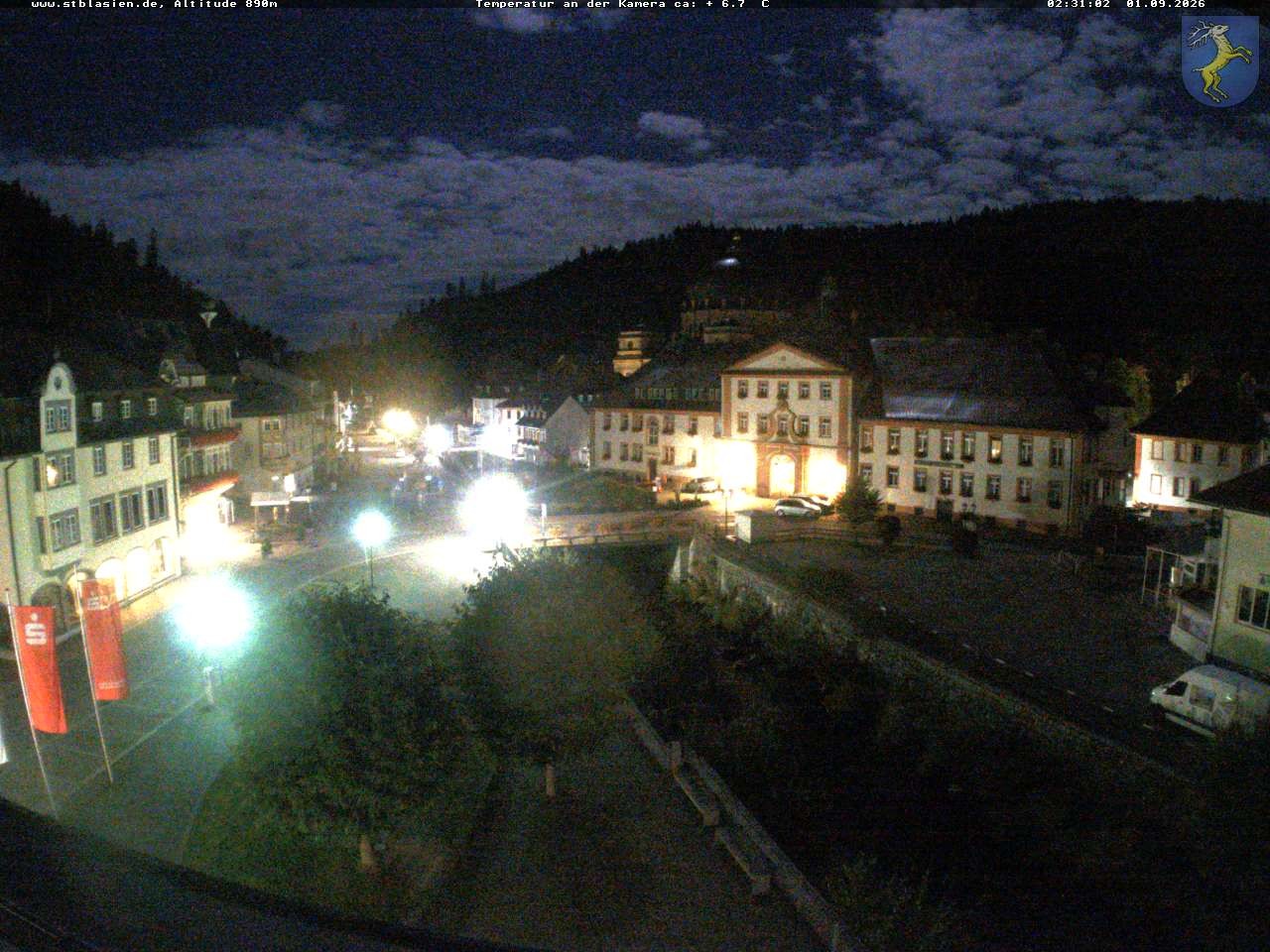 Archiv Foto Webcam St Blasien Menzenschwand: Hauptstraße