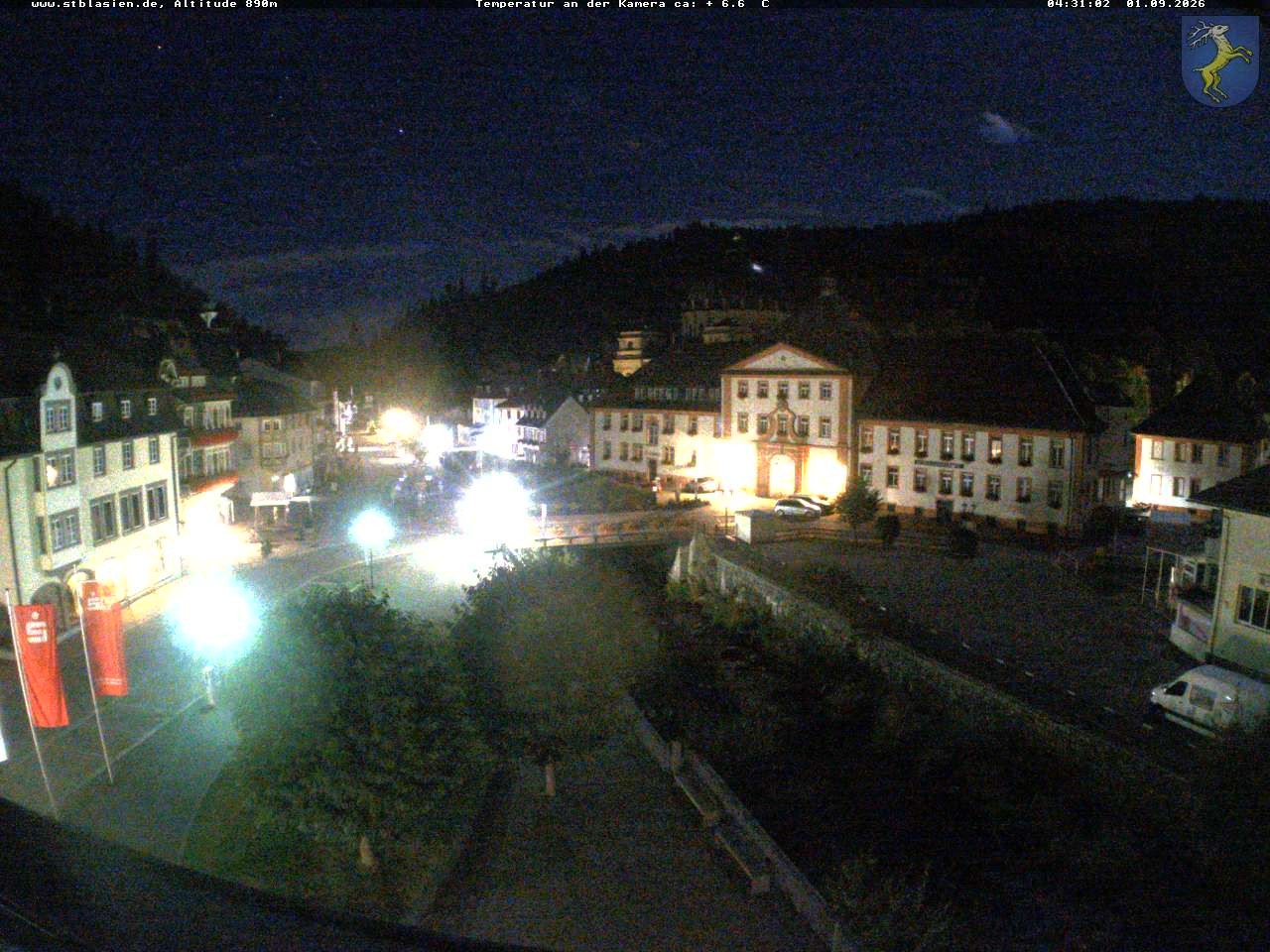 Archiv Foto Webcam St Blasien Menzenschwand: Hauptstraße