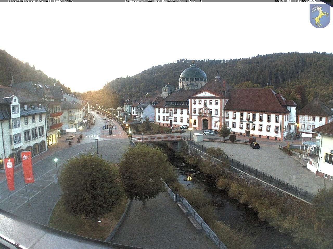 Archiv Foto Webcam St Blasien Menzenschwand: Hauptstraße