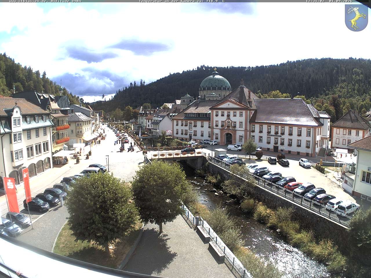 Archiv Foto Webcam St Blasien Menzenschwand: Hauptstraße