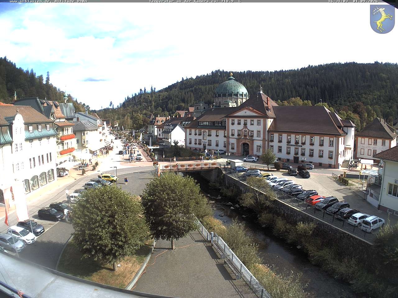 Archiv Foto Webcam St Blasien Menzenschwand: Hauptstraße