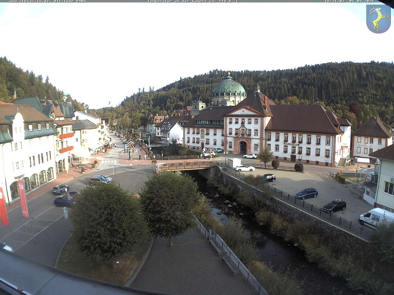 Archiv Foto Webcam St Blasien Menzenschwand: Hauptstraße