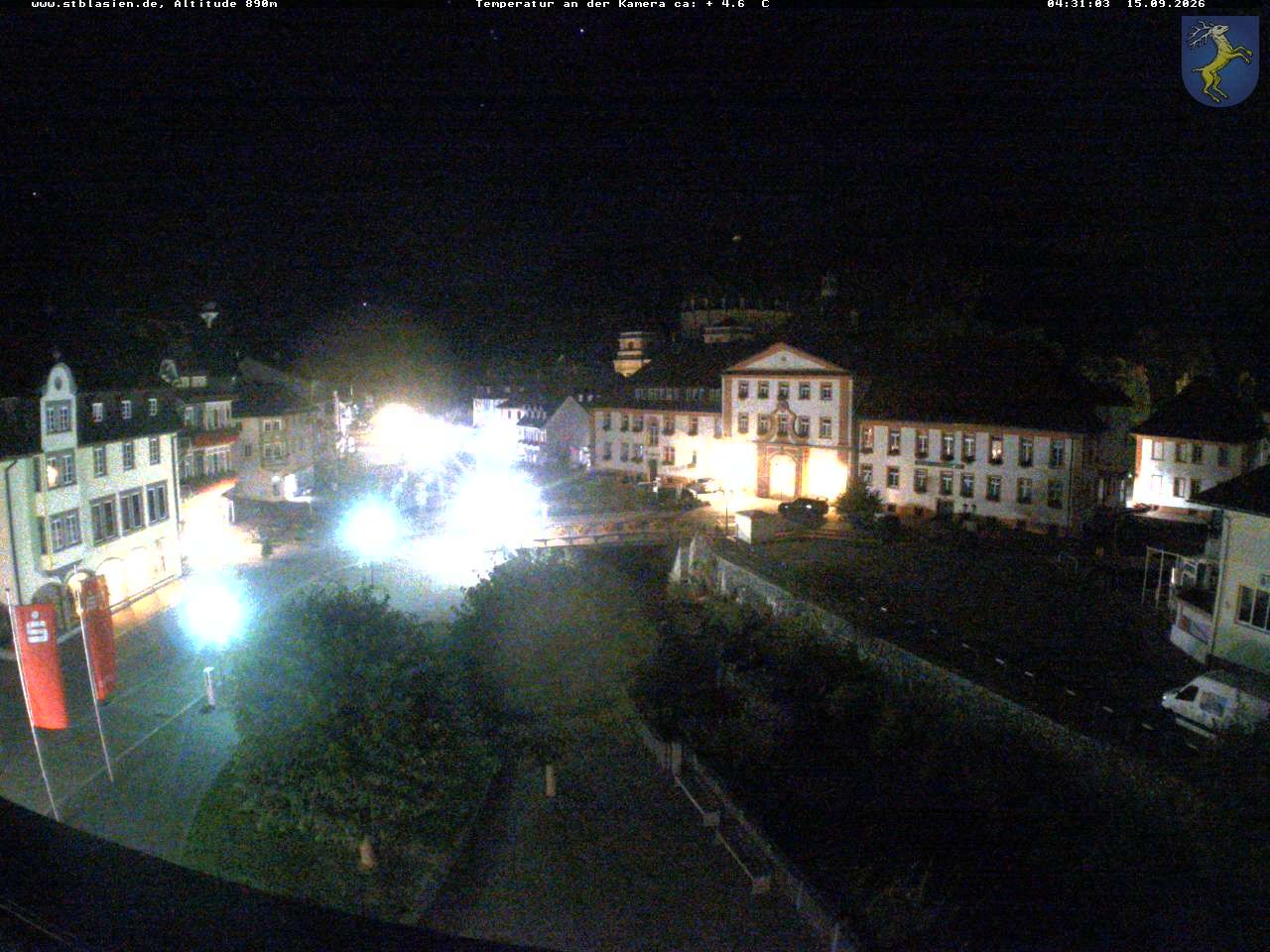 Archiv Foto Webcam St Blasien Menzenschwand: Hauptstraße