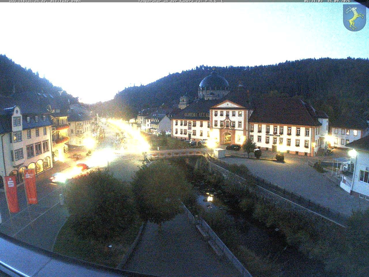Archiv Foto Webcam St Blasien Menzenschwand: Hauptstraße