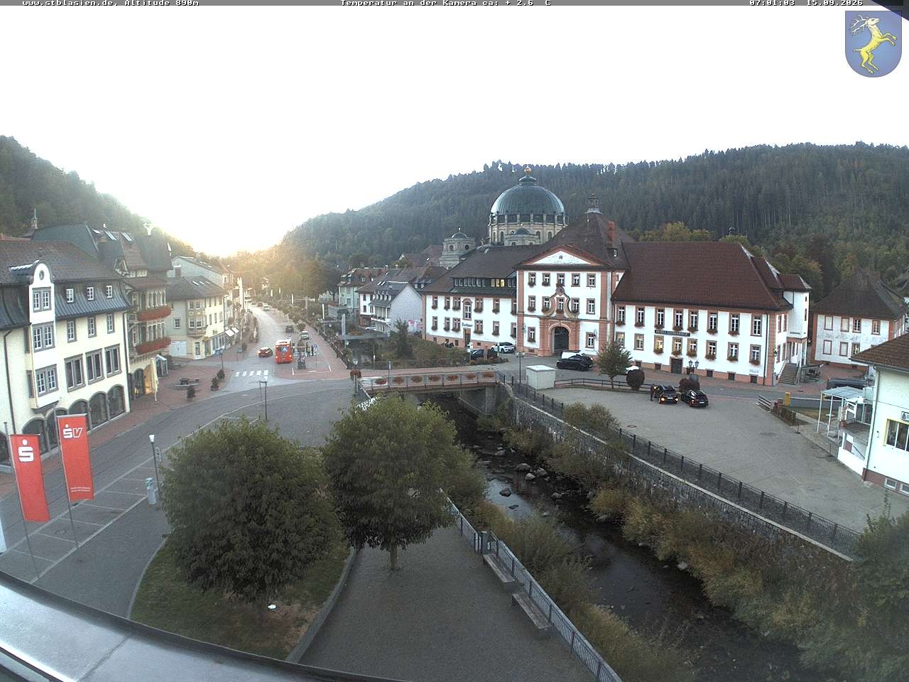 Archiv Foto Webcam St Blasien Menzenschwand: Hauptstraße