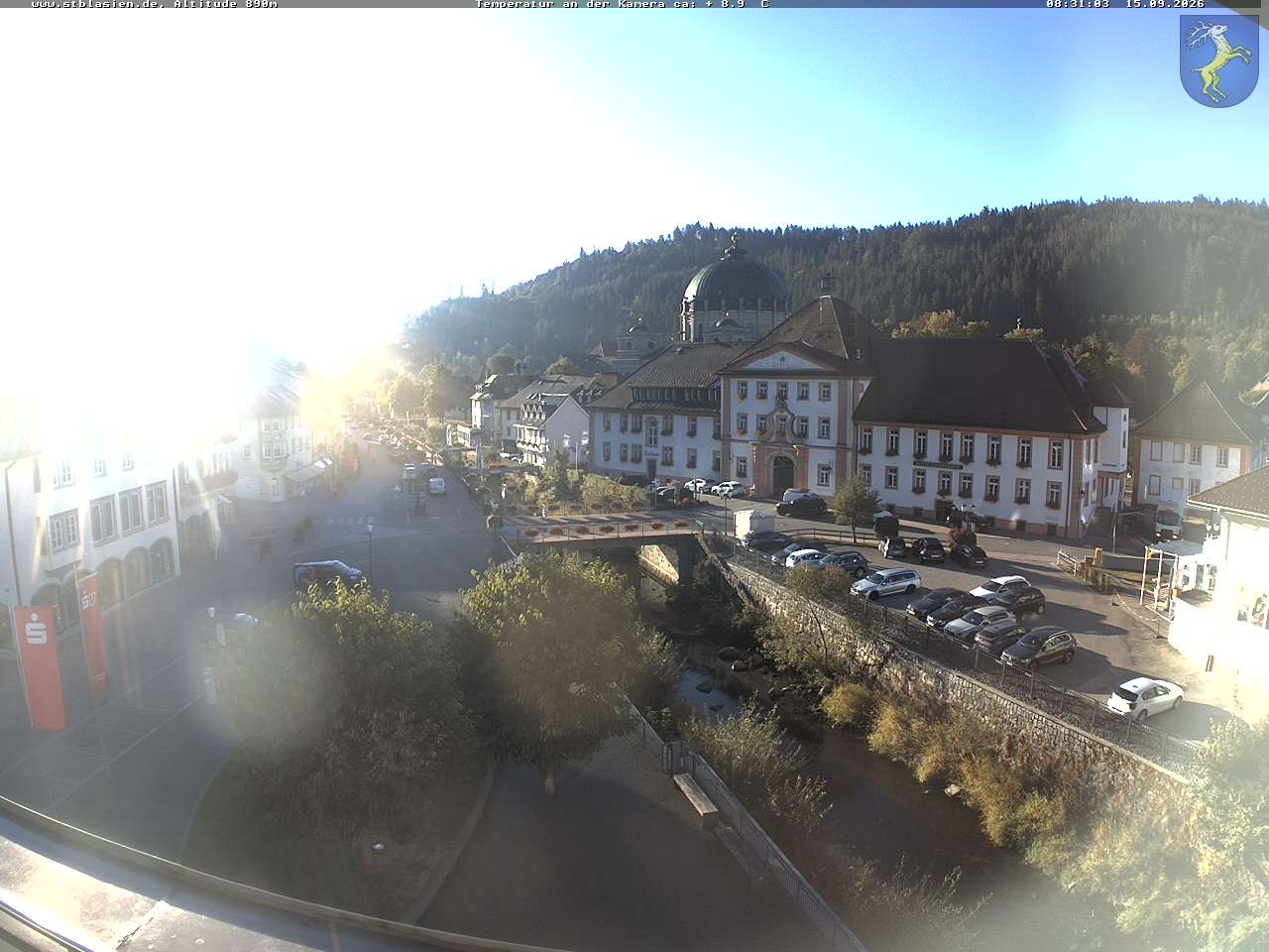 Archiv Foto Webcam St Blasien Menzenschwand: Hauptstraße