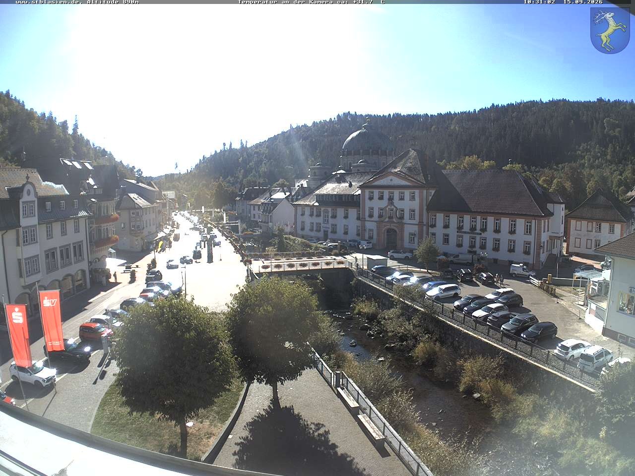 Archiv Foto Webcam St Blasien Menzenschwand: Hauptstraße