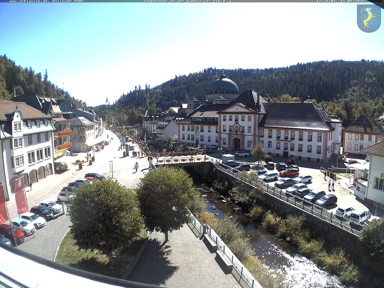 Archiv Foto Webcam St Blasien Menzenschwand: Hauptstraße