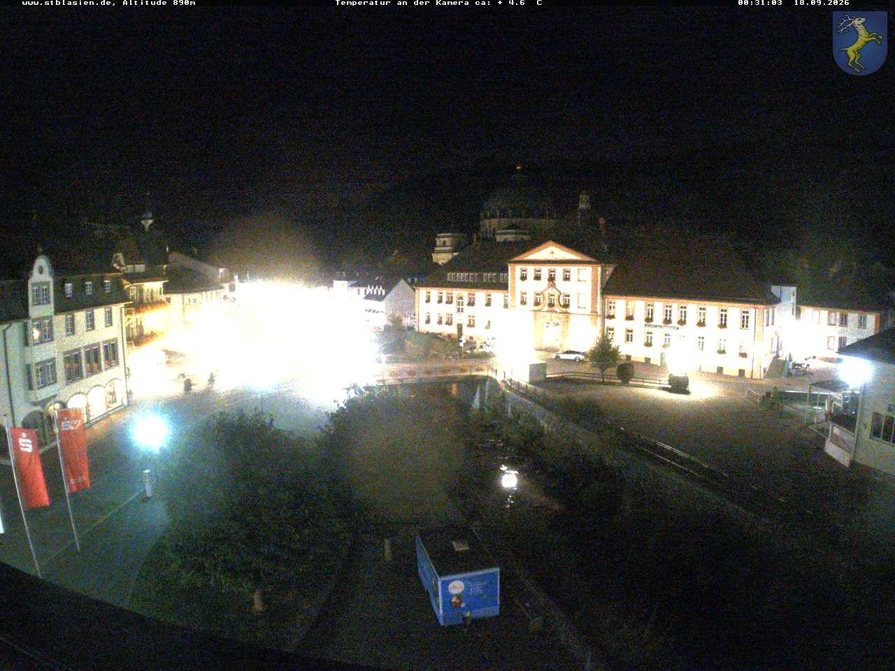 Archiv Foto Webcam St Blasien Menzenschwand: Hauptstraße