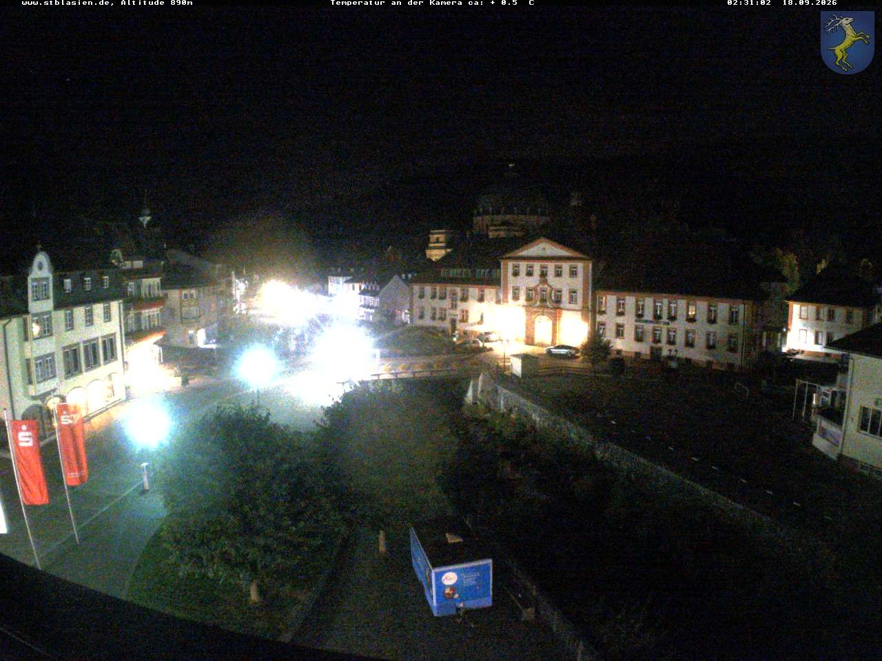 Archiv Foto Webcam St Blasien Menzenschwand: Hauptstraße
