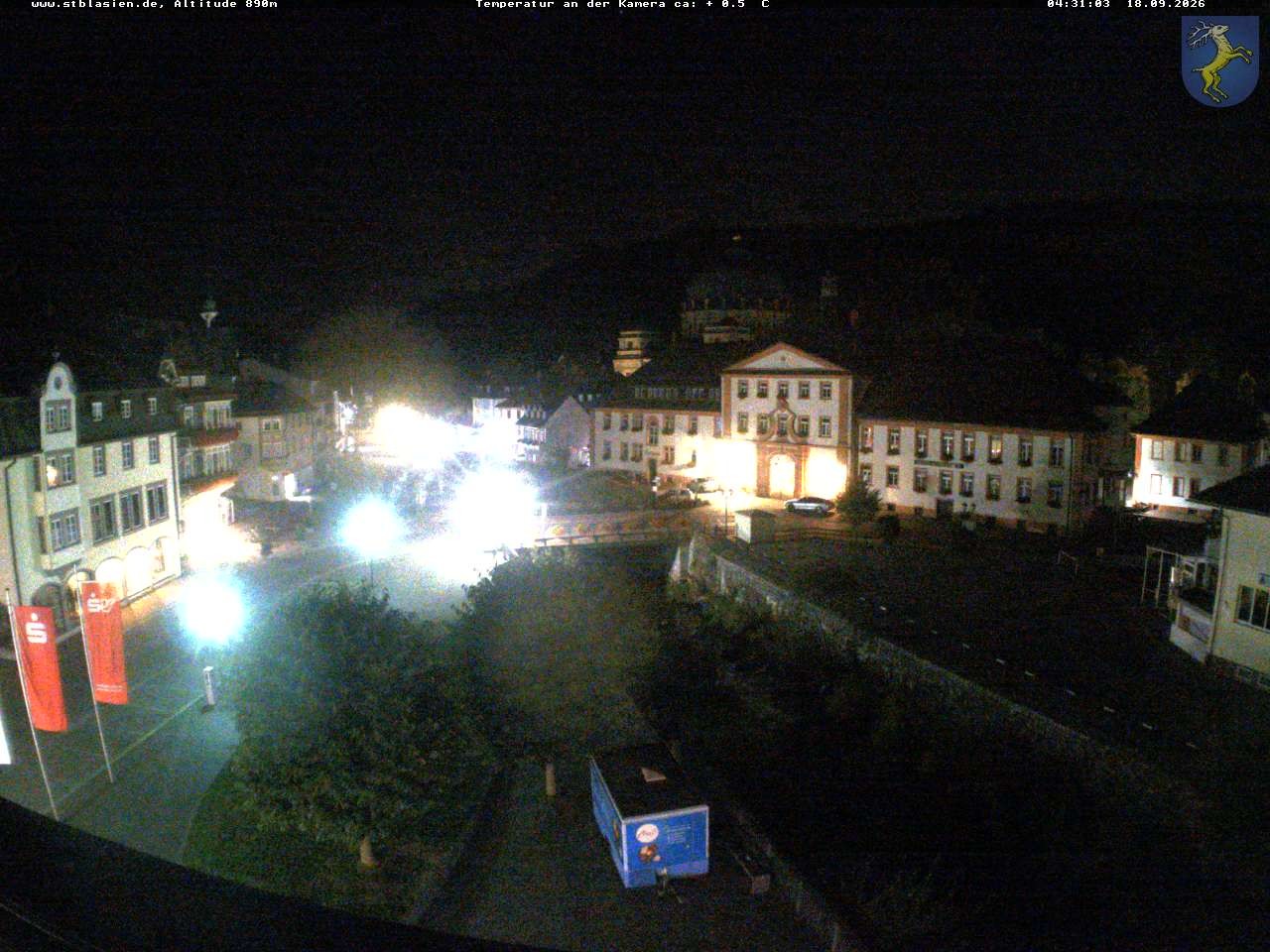 Archiv Foto Webcam St Blasien Menzenschwand: Hauptstraße