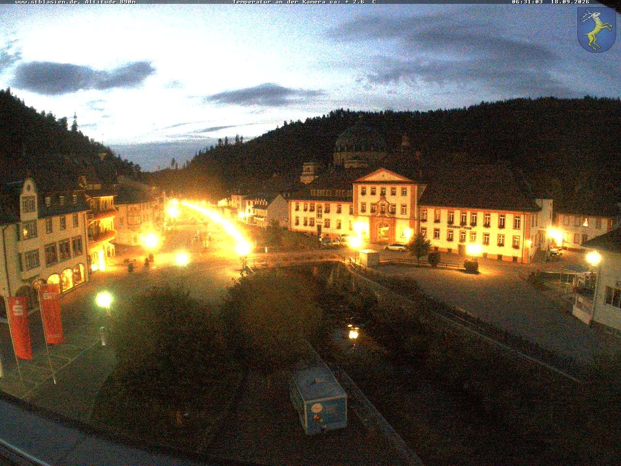 Archiv Foto Webcam St Blasien Menzenschwand: Hauptstraße