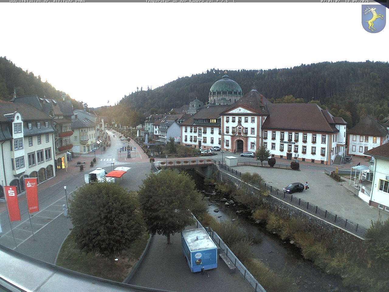 Archiv Foto Webcam St Blasien Menzenschwand: Hauptstraße