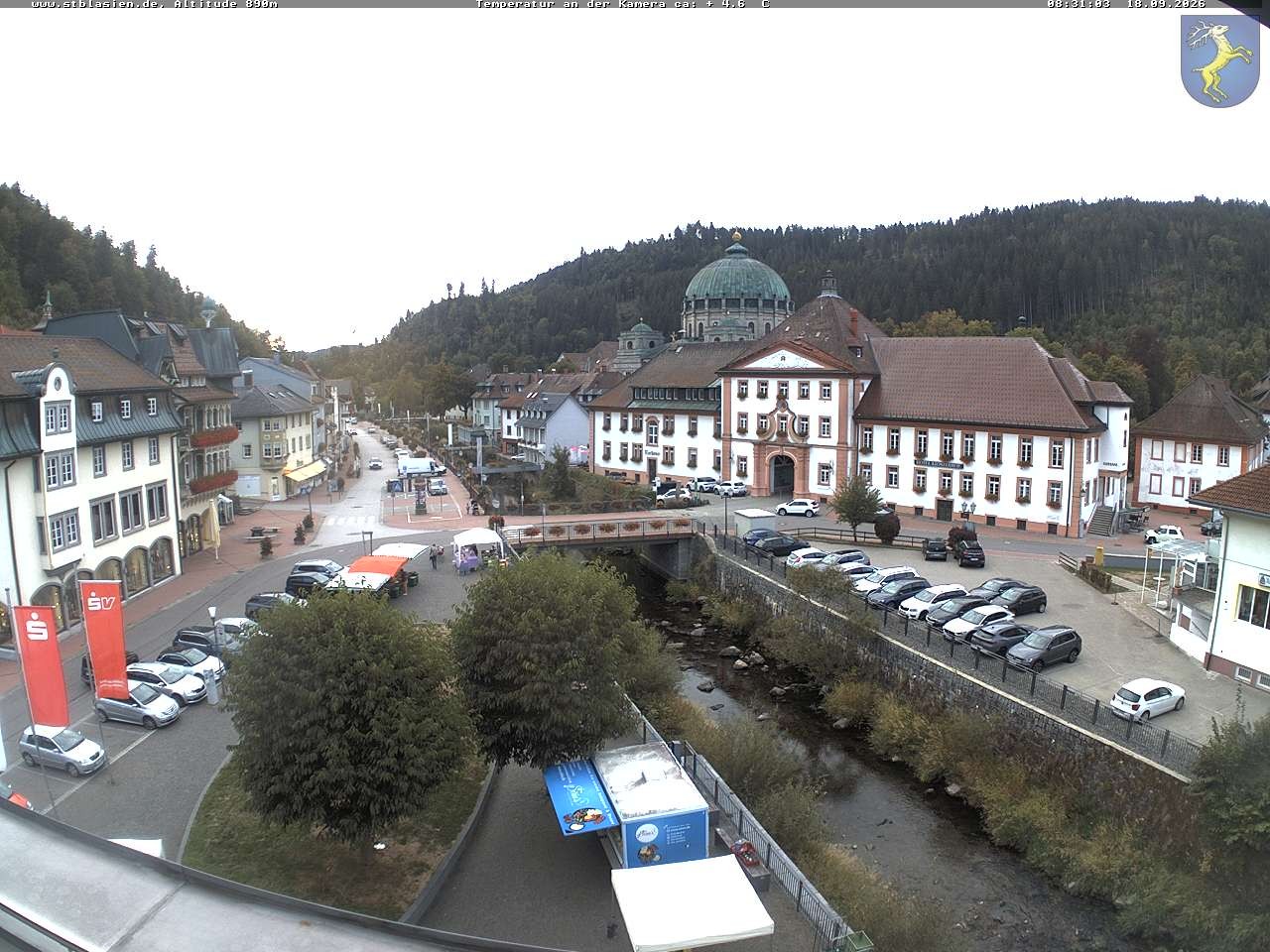Archiv Foto Webcam St Blasien Menzenschwand: Hauptstraße
