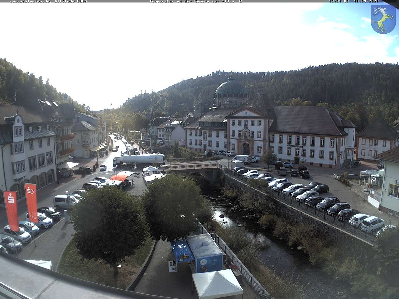 Archiv Foto Webcam St Blasien Menzenschwand: Hauptstraße