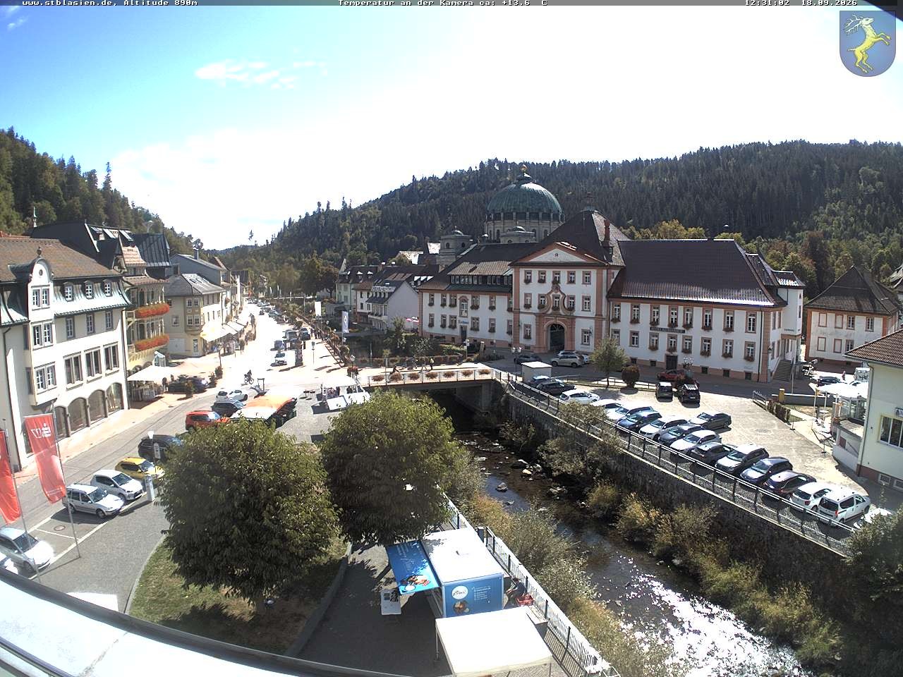 Archiv Foto Webcam St Blasien Menzenschwand: Hauptstraße