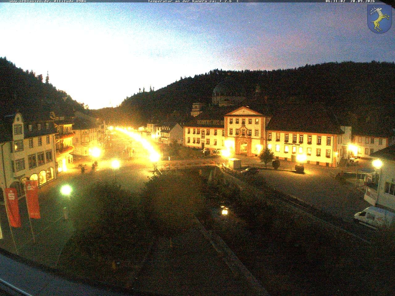 Archiv Foto Webcam St Blasien Menzenschwand: Hauptstraße