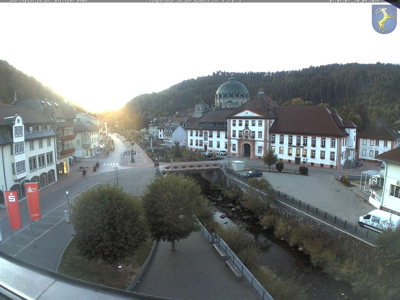 Archiv Foto Webcam St Blasien Menzenschwand: Hauptstraße