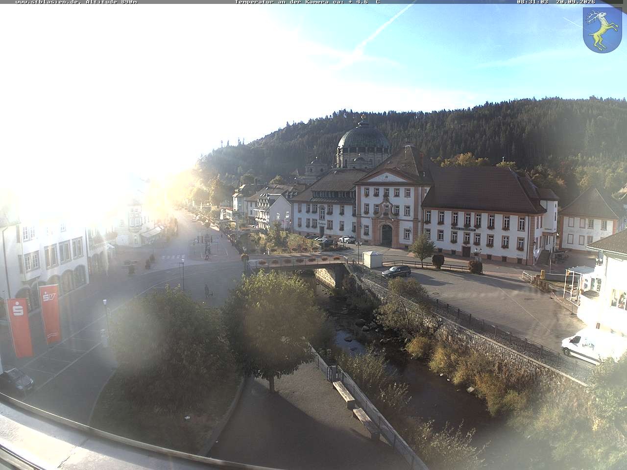 Archiv Foto Webcam St Blasien Menzenschwand: Hauptstraße