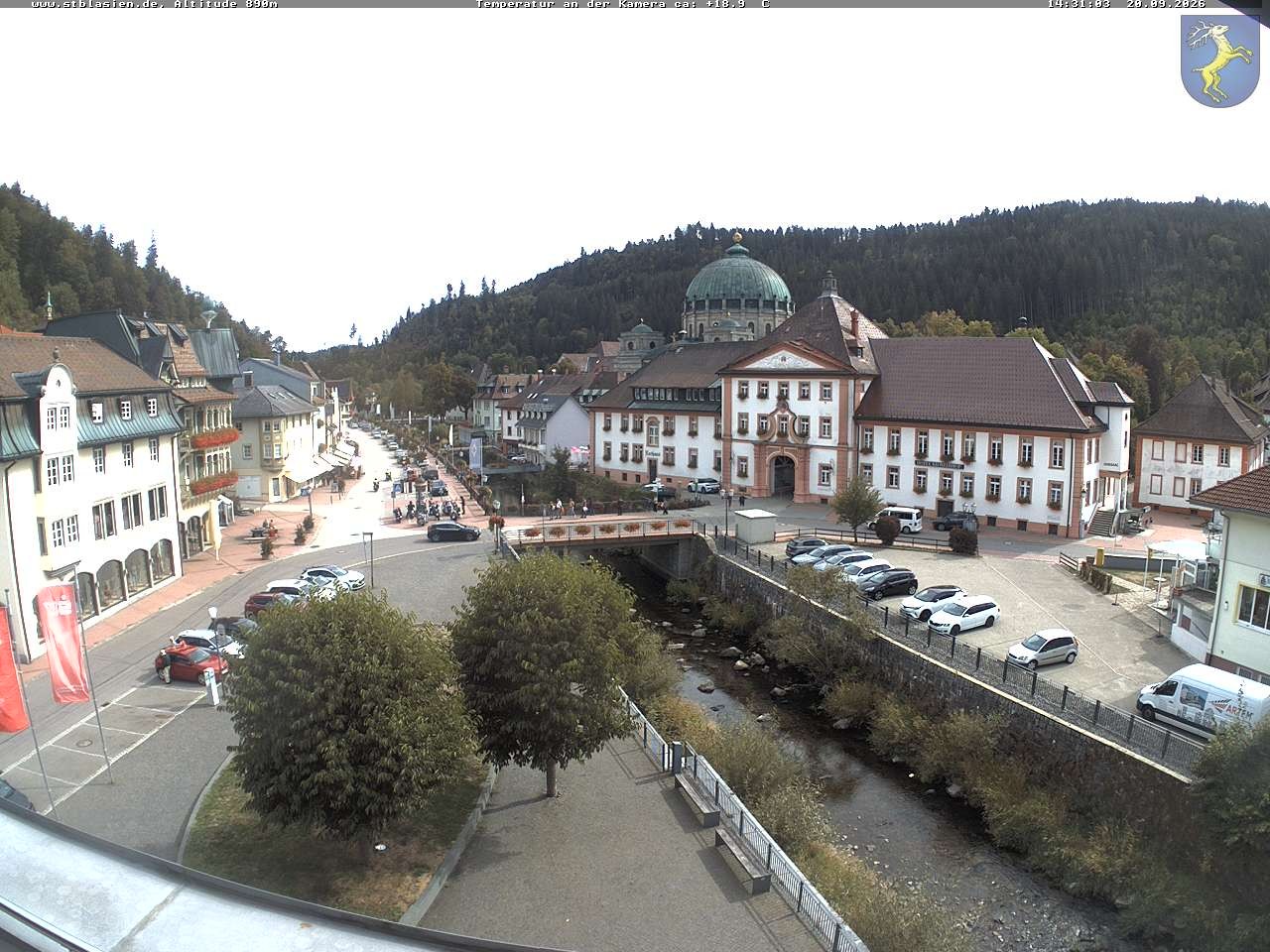 Archiv Foto Webcam St Blasien Menzenschwand: Hauptstraße