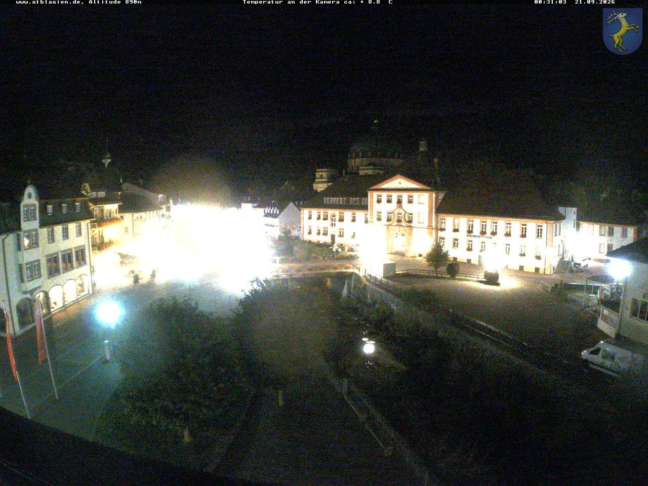 Archiv Foto Webcam St Blasien Menzenschwand: Hauptstraße