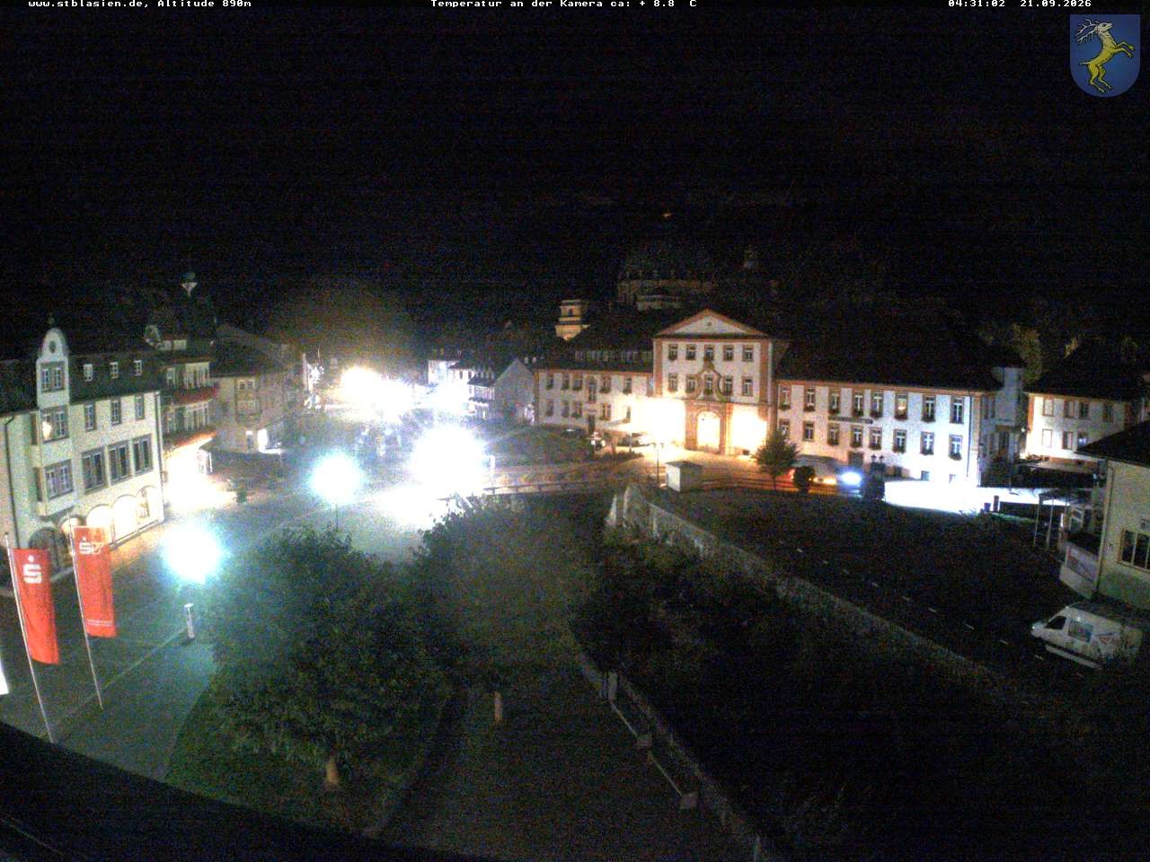 Archiv Foto Webcam St Blasien Menzenschwand: Hauptstraße